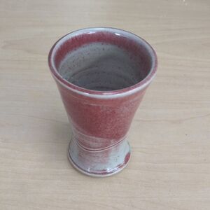 Handcrafted Red Ceramic Vase